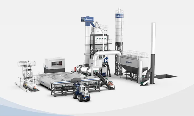 ALQ stationary asphalt mix plant