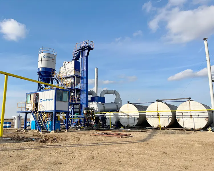 ALQ80 Batch Type Asphalt Plant