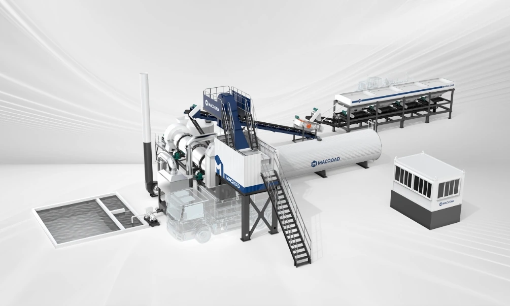 ALT asphalt drum mix plant