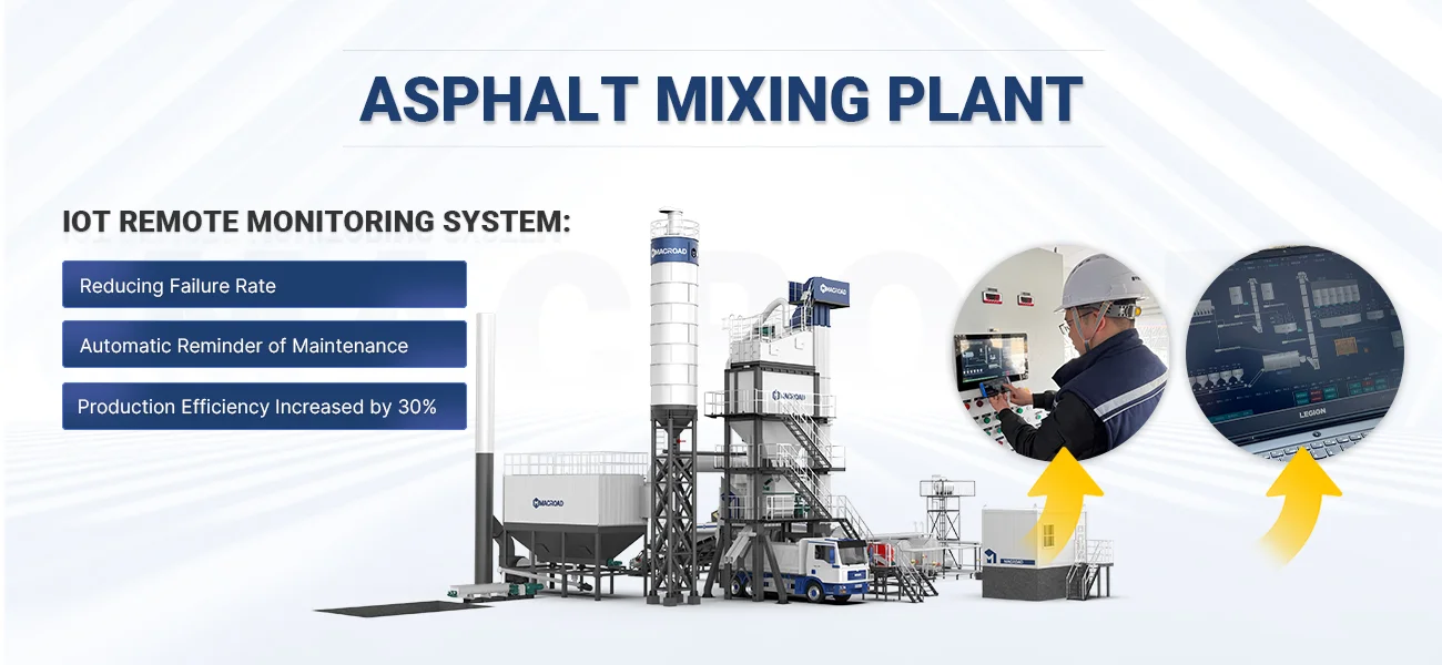 Asphalt mixing plant IoT upgrade