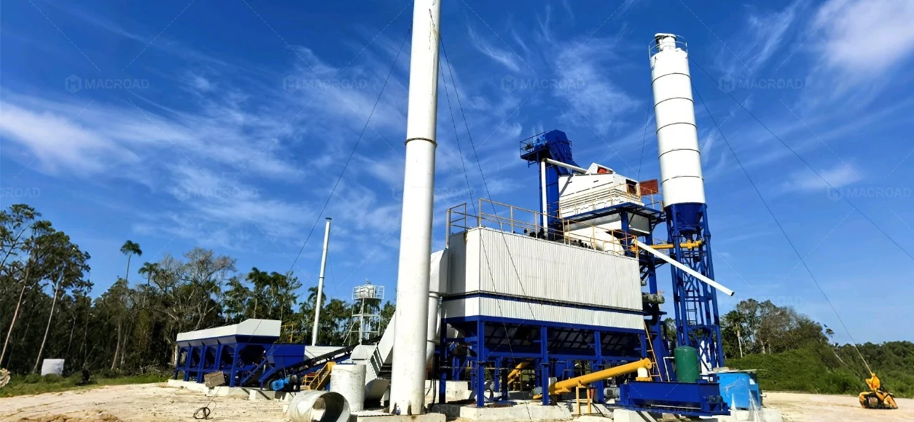 ALQ120-stationary-batch-type-asphalt-plant-in-Jamaica