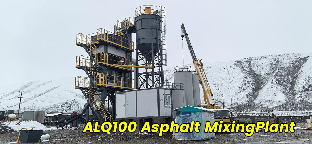 ALQ100-Asphalt-Plant-In-Kyrgyzstan