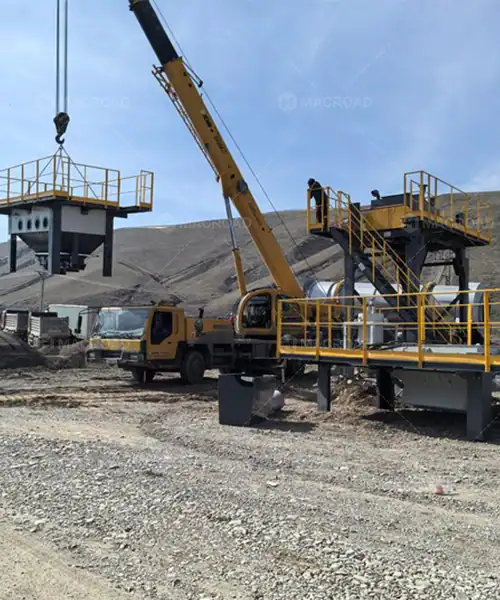 ALQ100-Asphalt-Plant-installation