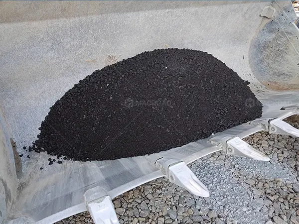 Asphalt-station-end-material
