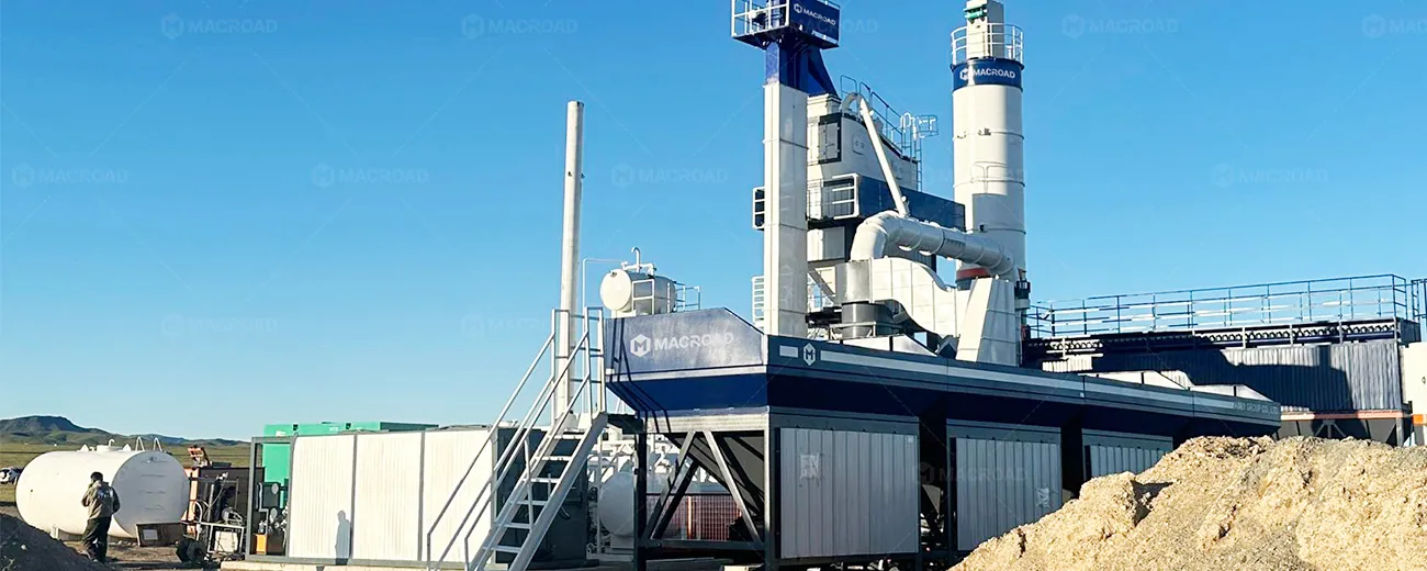 Macroad-ALQ80-Asphalt-Batching-Plant-in-Mongolia