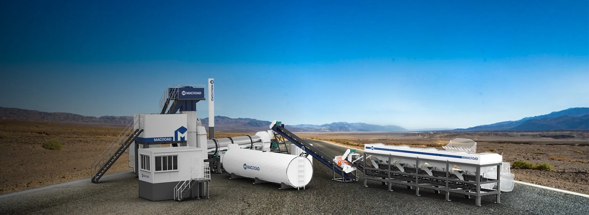 MACROAD asphalt mixing plant price