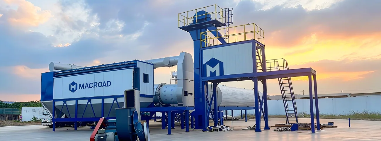 asphalt drum mix plant in Ecuador