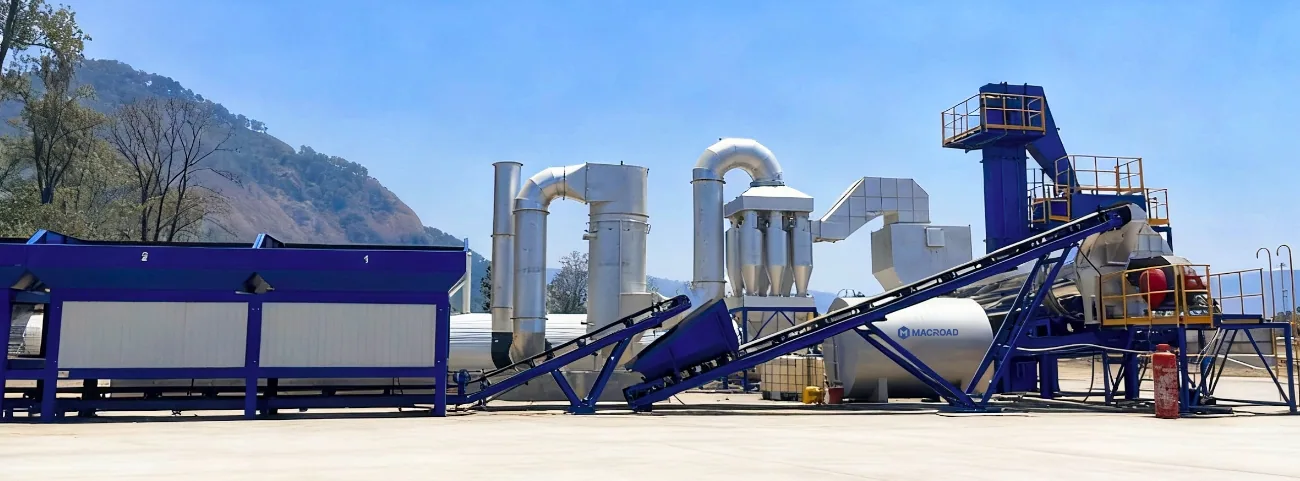 asphalt drum mix plant in Guatemala