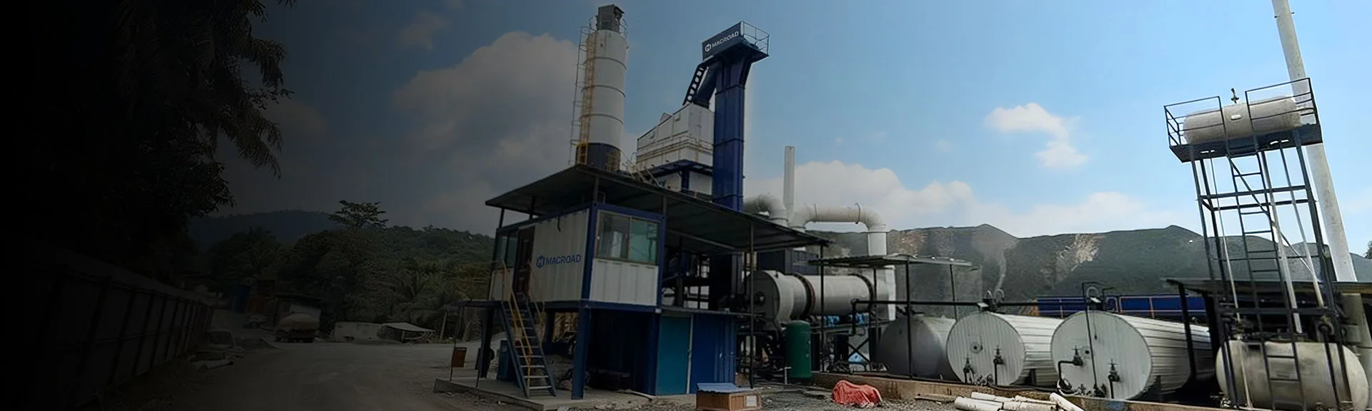 Asphalt-Mixing-Plant-for-Highway-Project-in-Malaysia