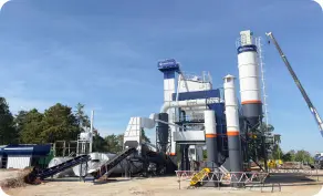 ALQ80 asphalt mixing plant 80t/h capacity