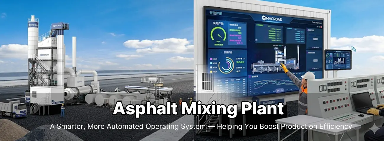 Asphalt Mixing Plant with Smart Operating System