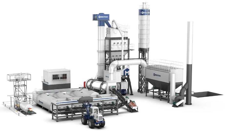 Macroad-asphalt mixing plant