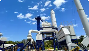 Pulse bag dust removal system for asphalt plant