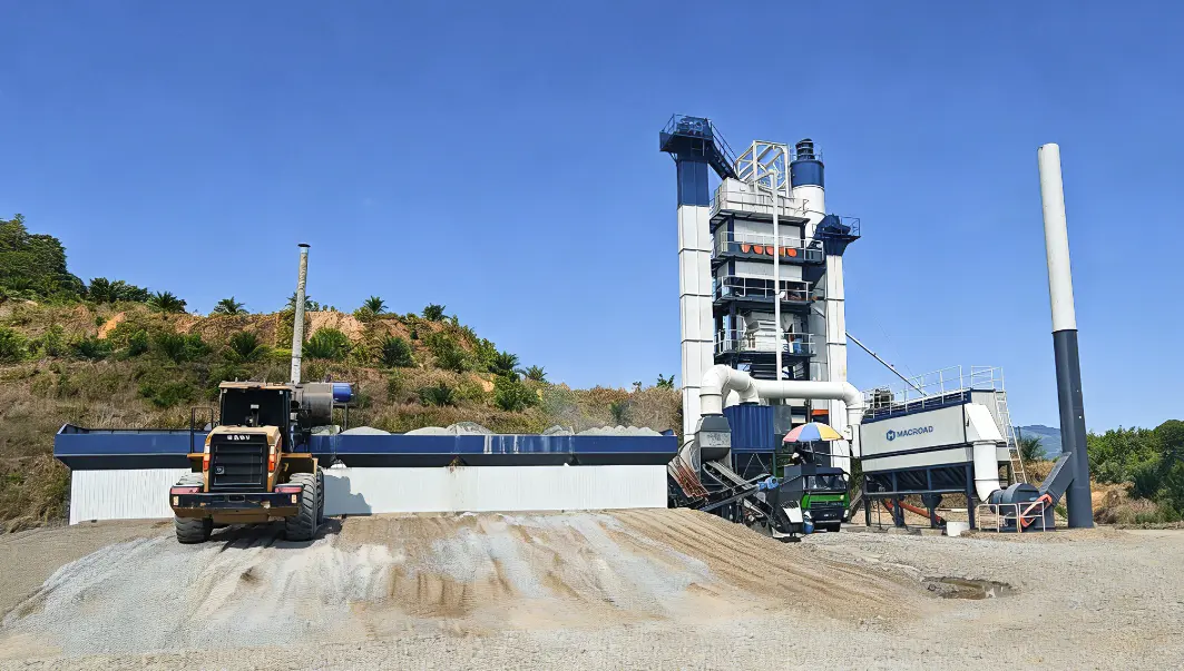 ALQ series fixed type asphalt mixing plant