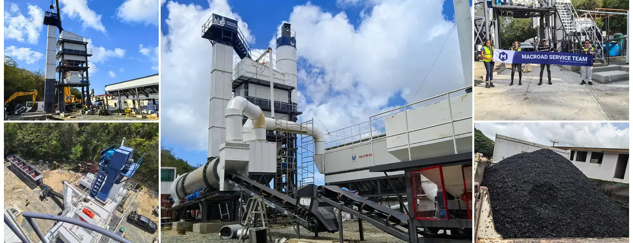 asphalt mixing plant project
